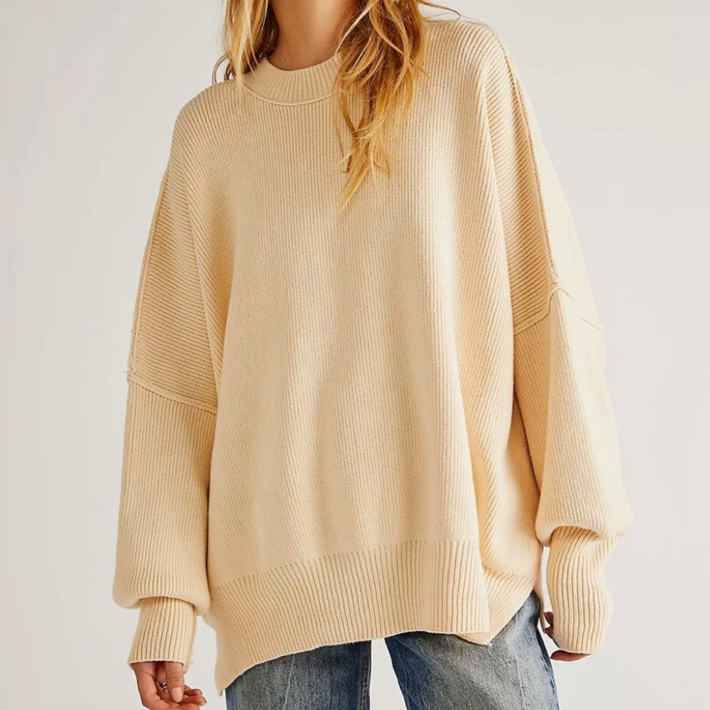 Free People Easy Street Tunic - Cream - Small